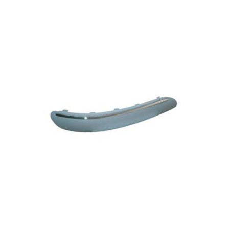 Moulure latérale droite de pare-chocs avant pour MERCEDES Classe A 2001-2004, avec profilé chromé, avec primer, Neuve