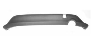 Spoiler de pare chocs arrière pour FORD FOCUS IV phase 1 2018-2021, Mod. 5 portes, noir gaufré, Neuf