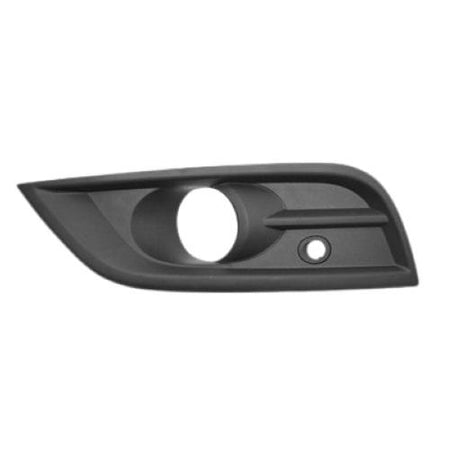 Grille avant gauche pour RENAULT KOLEOS II depuis 2017, noire, avec trou feu antibrouillard, avec radar, Neuve