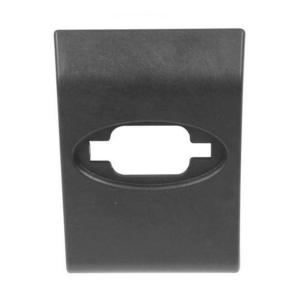 Moulure bouchon montant latérale centrale gauche pour RENAULT MASTER III phase 2, 2014-2019, trou feu clignotant, Noire, Neuve