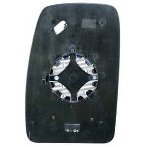 Miroir Glace rétroviseur droit pour RENAULT MASTER III ph.1, 2010-2014, verre supérieur, dégivrant