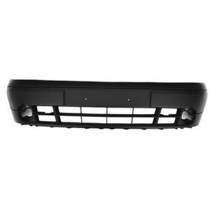 Pare chocs avant pour RENAULT KANGOO I phase 2, 2003-2007, complet, trous antibrouillard, à peindre