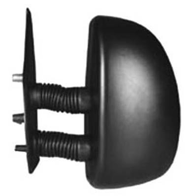 Rétroviseur gauche manuel pour FIAT DUCATO Camping-car II ph. 2, 2002-2006, (bras long 13 cm), noir, Neuf