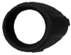 Enjoliveur feu antibrouillard gauche FORD FIESTA VI phase 1, 2008-2012 contour noir, pare choc avant