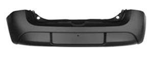 Pare chocs arrière pour RENAULT TWINGO II phase 2, 2012-2014, Neuf à peindre avec apprêt