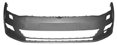 Pare chocs avant pour VOLKSWAGEN GOLF VII ph. 1 2012-2016, trous lave phares, Neuf à peindre