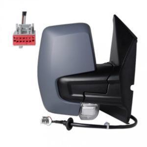 Rétroviseur droit électrique pour FORD TRANSIT CUSTOM phase 2 depuis 2018, dégivrant, feu clignotant, BLIS, Neuf à peindre