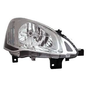 Phare Optique avant droit pour CITROËN BERLINGO II phase 3, 2015-2018, H4, électrique, Neuf