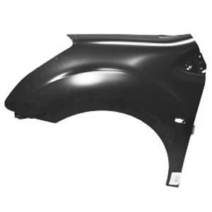 Aile avant gauche pour CITROËN BERLINGO II phase 2, 2012-2015, trou feu clignotant, Neuve à peindre