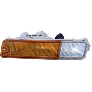 Feu clignotant avant gauche pour MITSUBISHI L200 III phase 1, 1996-2000, sans ampoule ni porte lampe, orange, Neuf