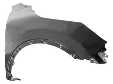 Aile avant droite pour NISSAN QASHQAI II ph. 1 2014-2017, Neuf à peindre