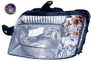 Phare Optique avant gauche pour FIAT PANDA H4 neuf 2009 a 2012 8 fiches